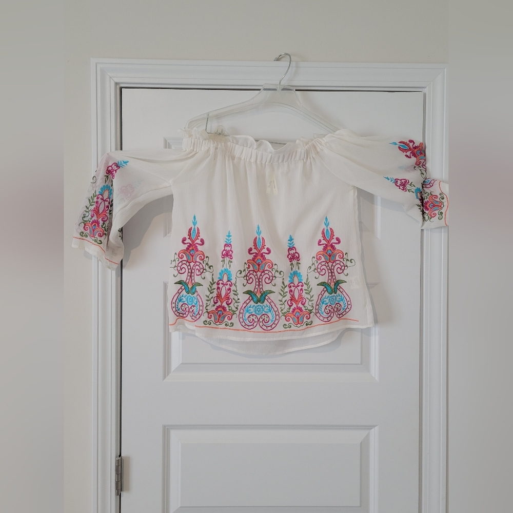 Women's sheer top